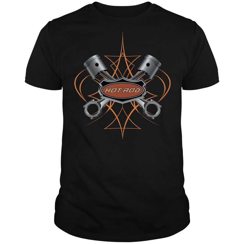 HR060 Pistons Hot Rod T-Shirt