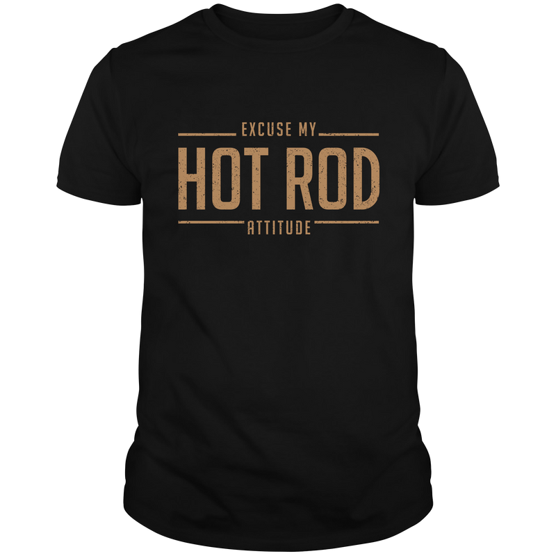 HR074 Attitude Hot Rod T-Shirt